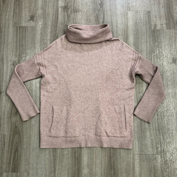 Cyrus Sweater Women Size Large Mauve Rose Pink Tunic Style Knit Preppy Office - Picture 4 of 10